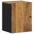 Armario de baño de pared madera maciza de mango 38x33x48