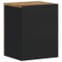 Armario de baño de pared madera maciza de mango 38x33x48