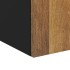 Armario de baño de pared madera maciza de mango 38x33x48