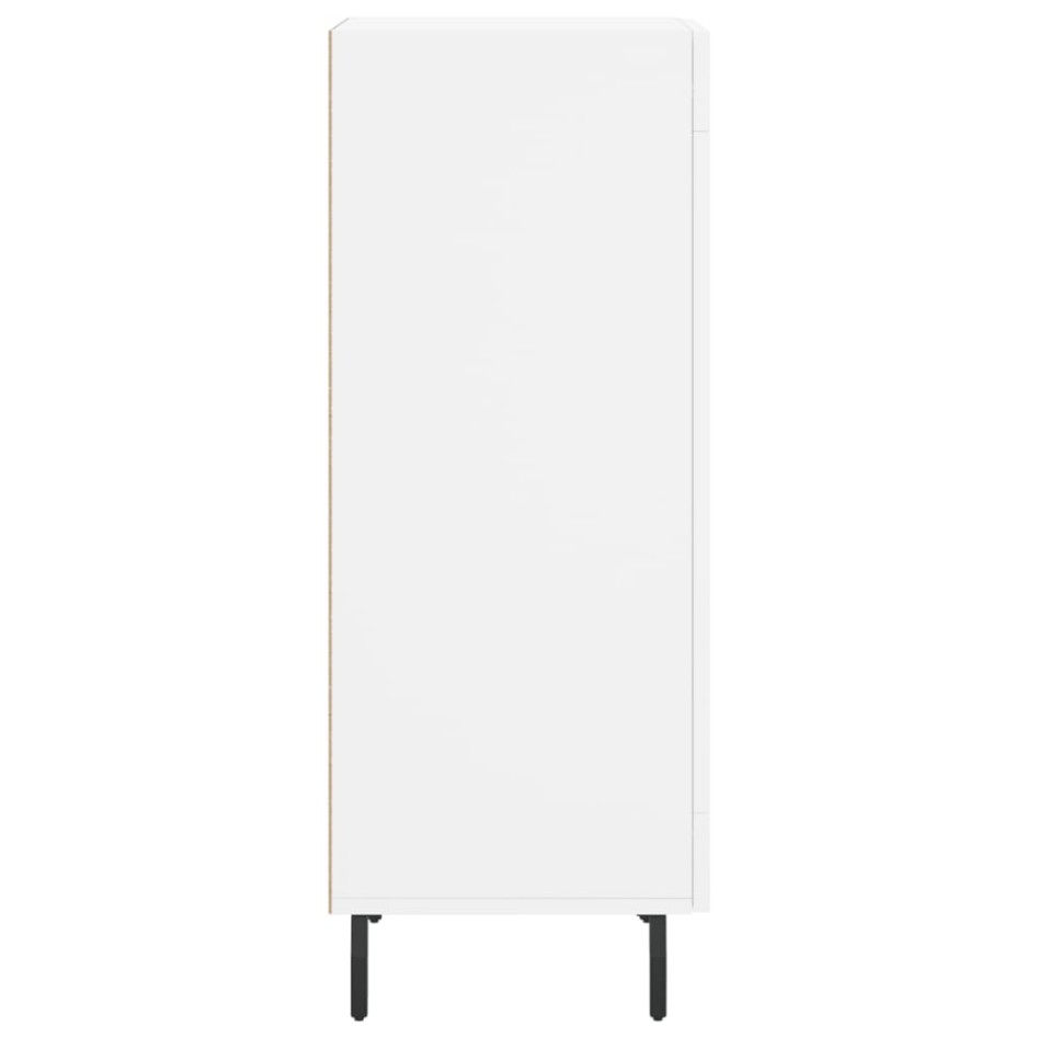 Aparador madera de ingeniería blanco 34,5x34x90