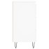 Aparador de madera contrachapada blanco 60x35x70