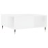 Mesa de centro madera contrachapada blanco 80x80x36,5