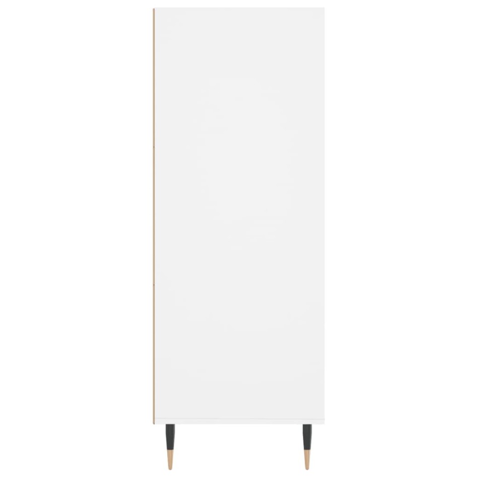 Estantería madera de ingeniería blanco 69,5x32,5x90