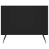 Mesa de centro madera contrachapada negro 102x50x40