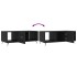 Mesa de centro madera contrachapada negro 102x50x40