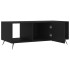 Mesa de centro madera contrachapada negro 102x50x40
