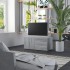 Mueble de TV madera contrachapada gris Sonoma 80x34x36