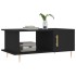 Mesa de centro madera contrachapada negro 90x50x40