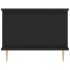 Mesa de centro madera contrachapada negro 90x50x40