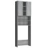 Armario de lavadora gris Sonoma 64x25,5x190