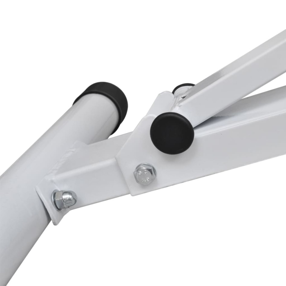 Banco de entrenamiento con juego de pesas y mancuernas 30,5