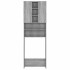 Armario de lavadora gris Sonoma 64x25,5x190