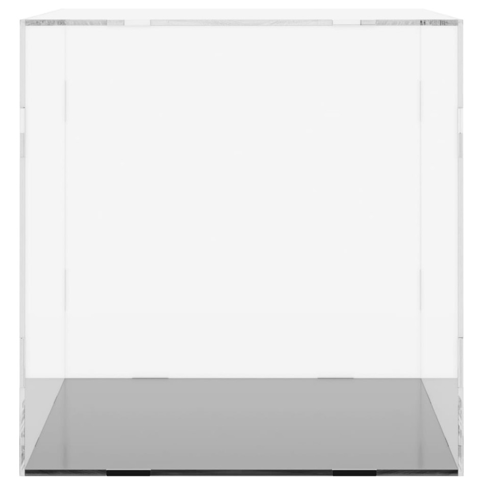 Caja de exposición acrílico transparente 56x36x37