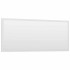 Set muebles de baño 2 piezas madera contrachapada blanco