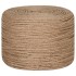 Cuerda de yute 250 m de longitud y 8 mm de