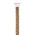 Cuerda de yute 250 m de longitud y 8 mm de