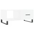Mesa de centro madera contrachapada blanco 90x50x40