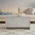 Mesa de centro madera ingeniería gris hormigón 102x55,5x52,5
