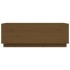 Mesa de centro madera maciza de pino marrón miel 100x50x35