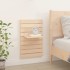 Estantes mesitas de pared 2 uds madera maciza de