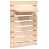 Estantes mesitas de pared 2 uds madera maciza de