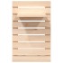 Estantes mesitas de pared 2 uds madera maciza de