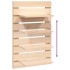 Estantes mesitas de pared 2 uds madera maciza de