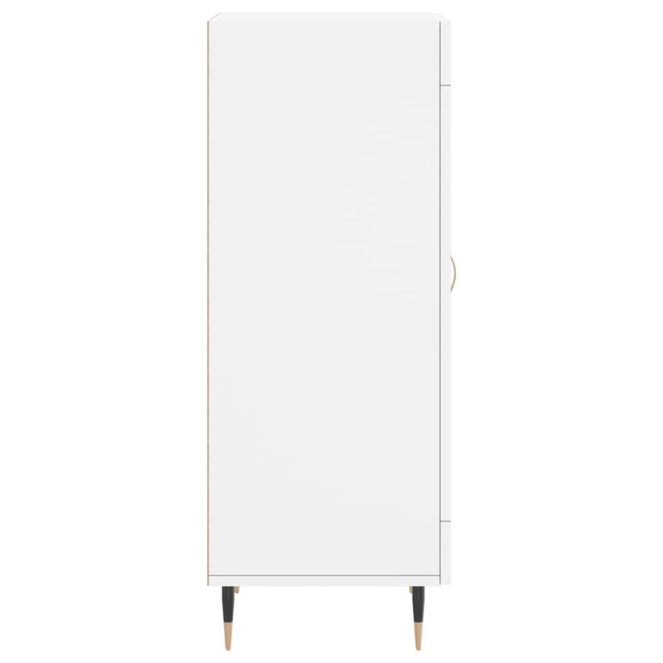 Aparador madera de ingeniería blanco 34,5x34x90