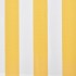 Toldo plegable motorizado 400 cm amarillo y