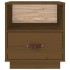 Mesitas de noche 2 uds madera de pino marrón miel 40x34x45