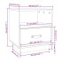 Mesitas de noche 2 uds madera de pino marrón miel 40x34x45