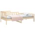 Sofá cama sin colchón madera maciza de pino 90x200