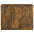 Aparador madera contrachapada color roble ahumado 90,5x30x70
