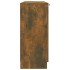 Aparador madera contrachapada color roble ahumado 90,5x30x70