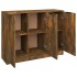 Aparador madera contrachapada color roble ahumado 90,5x30x70