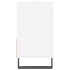 Armario de baño madera contrachapada blanco 65x33x60
