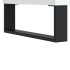 Armario de baño madera contrachapada blanco 65x33x60