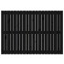 Cabecero de cama de pared madera maciza pino negro