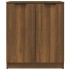 Aparador de madera contrachapada marrón roble 60x30x70