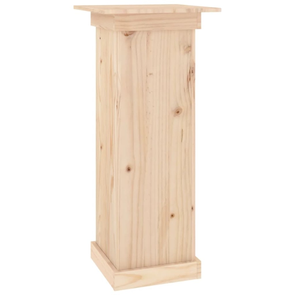 Soporte para plantas madera maciza de pino 40x40x90