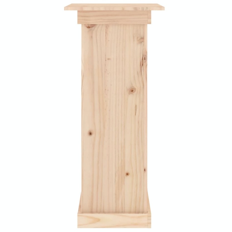 Soporte para plantas madera maciza de pino 40x40x90