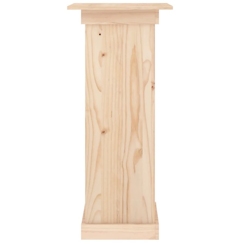 Soporte para plantas madera maciza de pino 40x40x90