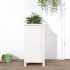Jardinera madera maciza de pino blanco 40x40x78