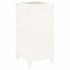 Jardinera madera maciza de pino blanco 40x40x78
