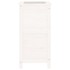 Jardinera madera maciza de pino blanco 40x40x78