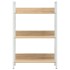 Estantería de 3 niveles madera ingeniería roble 60x27,6x90,5