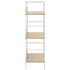 Estantería de 3 niveles madera ingeniería roble 60x27,6x90,5