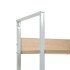 Estantería de 3 niveles madera ingeniería roble 60x27,6x90,5