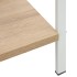 Estantería de 3 niveles madera ingeniería roble 60x27,6x90,5