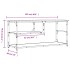 Mueble de TV contrachapada y acero gris Sonoma 103x38x46,5